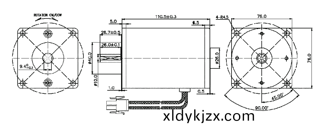 OT-RK-5340PH-6717-136.5有(you)刷(shua)電(dian)機(ji)_縫紉機電機(ji)_水泵電機(ji)_充(chong)氣(qi)泵電(dian)機-萬至達(da)電機(ji)