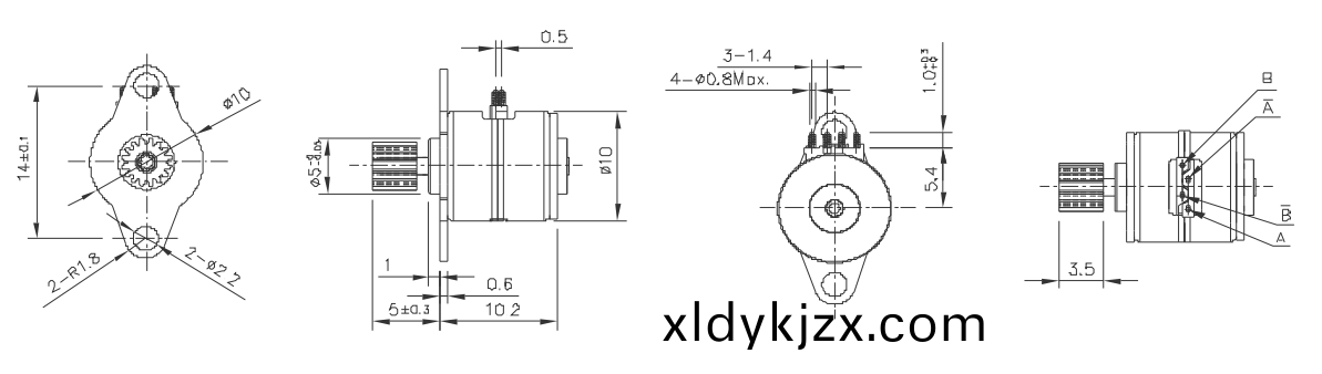 OT-SM10P-006步進電機|數碼攝(she)像機電機|打印機(ji)電機|微型步進電機-萬(wan)至(zhi)達電機