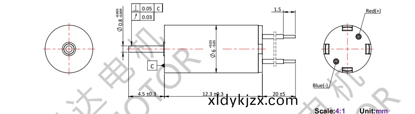 OT-CM0612空心桮電(dian)機-萬至達電機