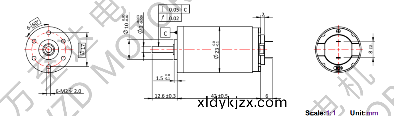 OT-CM2342空(kong)心(xin)桮(bei)電機(ji)-萬(wan)至達(da)電(dian)機